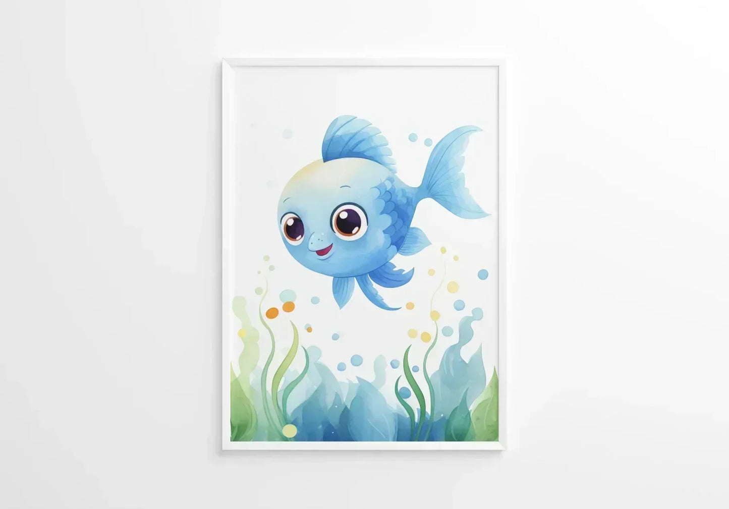 Bluey the Tang Nursery Wall Art Print - Print