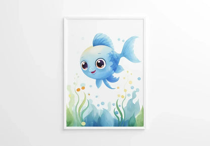 Bluey the Tang Nursery Wall Art Print - Print