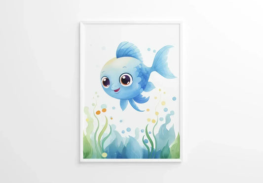 Bluey the Tang Nursery Wall Art Print - Print