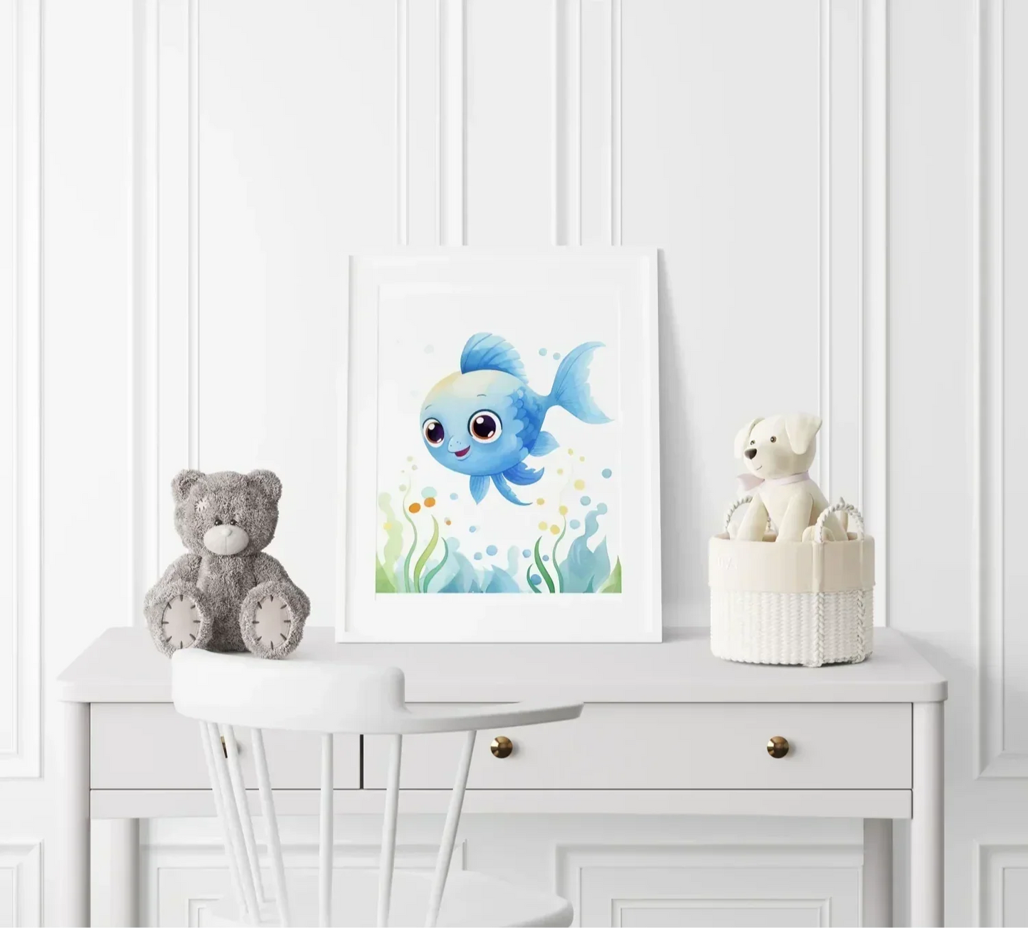 Bluey the Tang Nursery Wall Art Print - Print