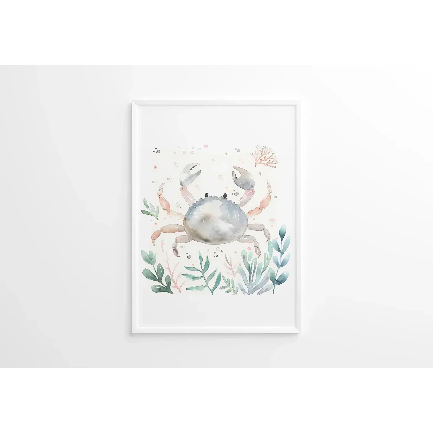 Crab Nursery Wall Art - Print