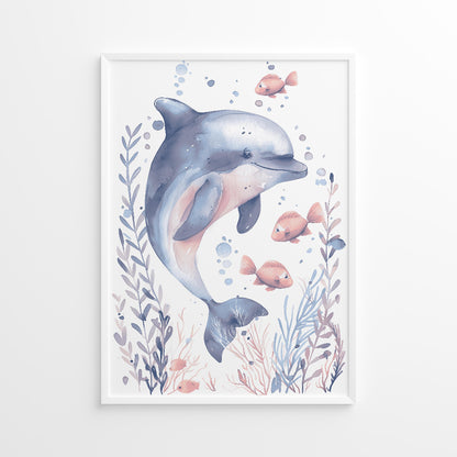 Set de décorations murales pour chambre d'enfant "Petits gourmands marins"
