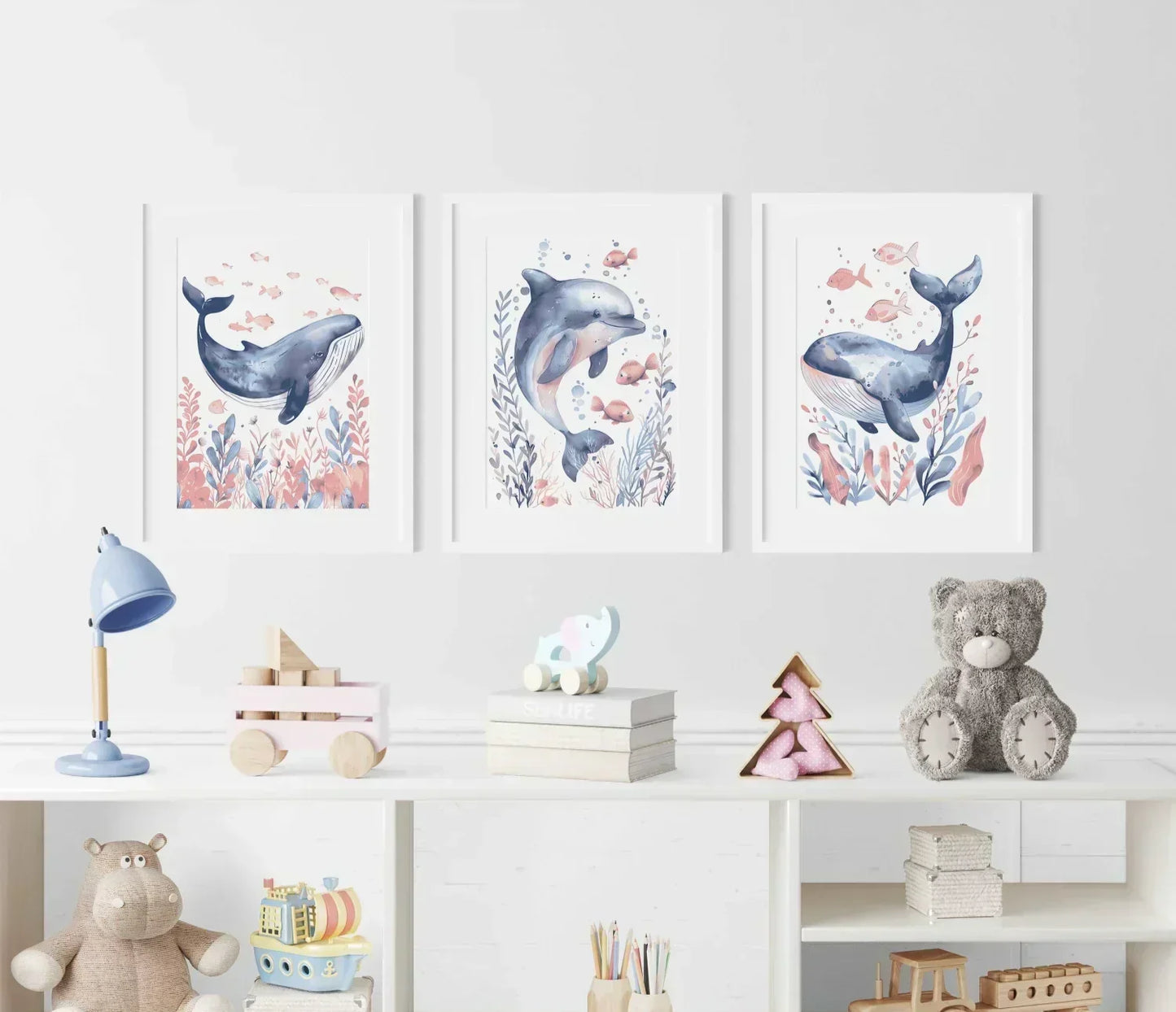 Nautical Nibbles Nursery Wall Art