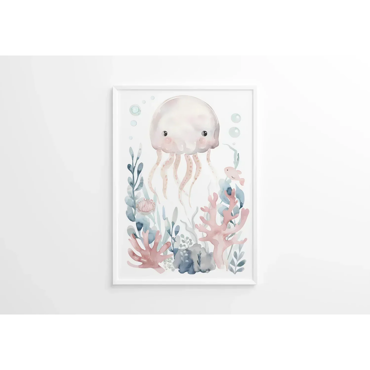 Octopus Nursery Wall Art Print - Print