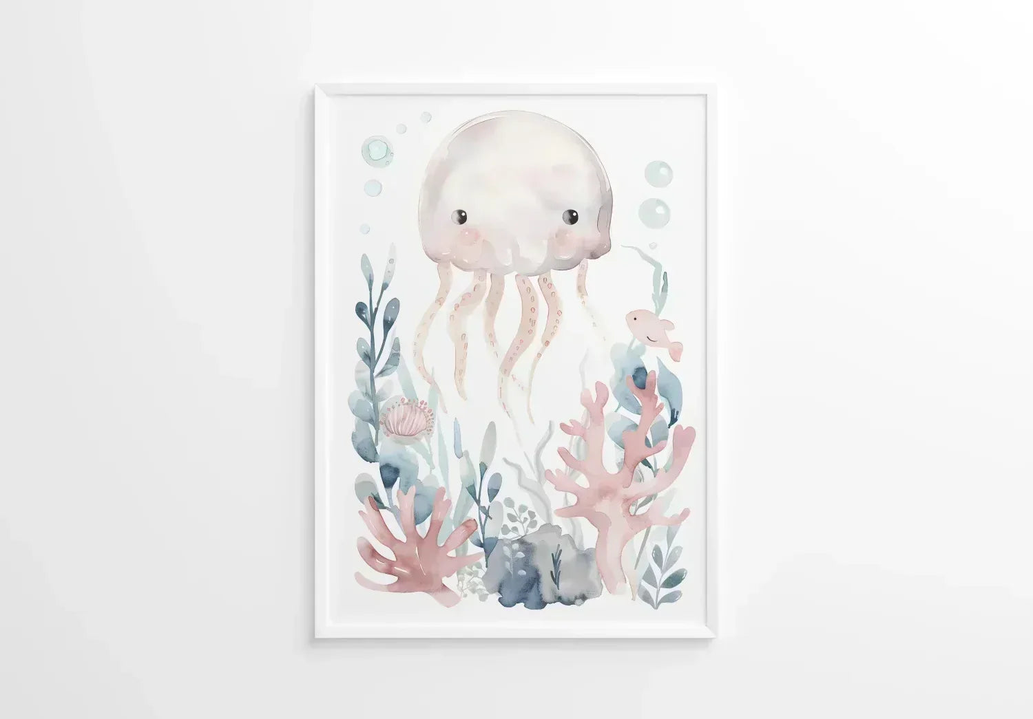 Octopus Nursery Wall Art Print - Print