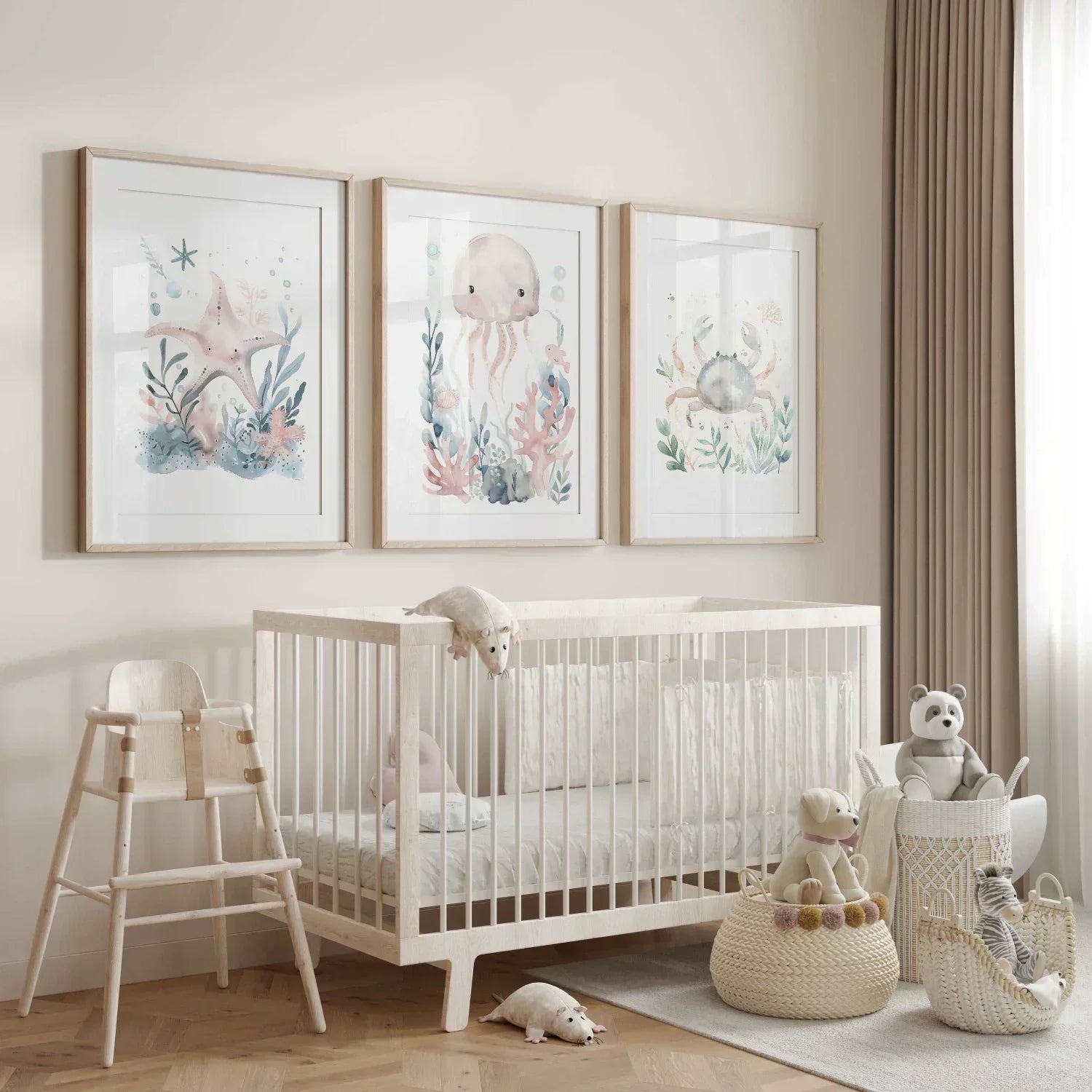 Octopus Nursery Wall Art