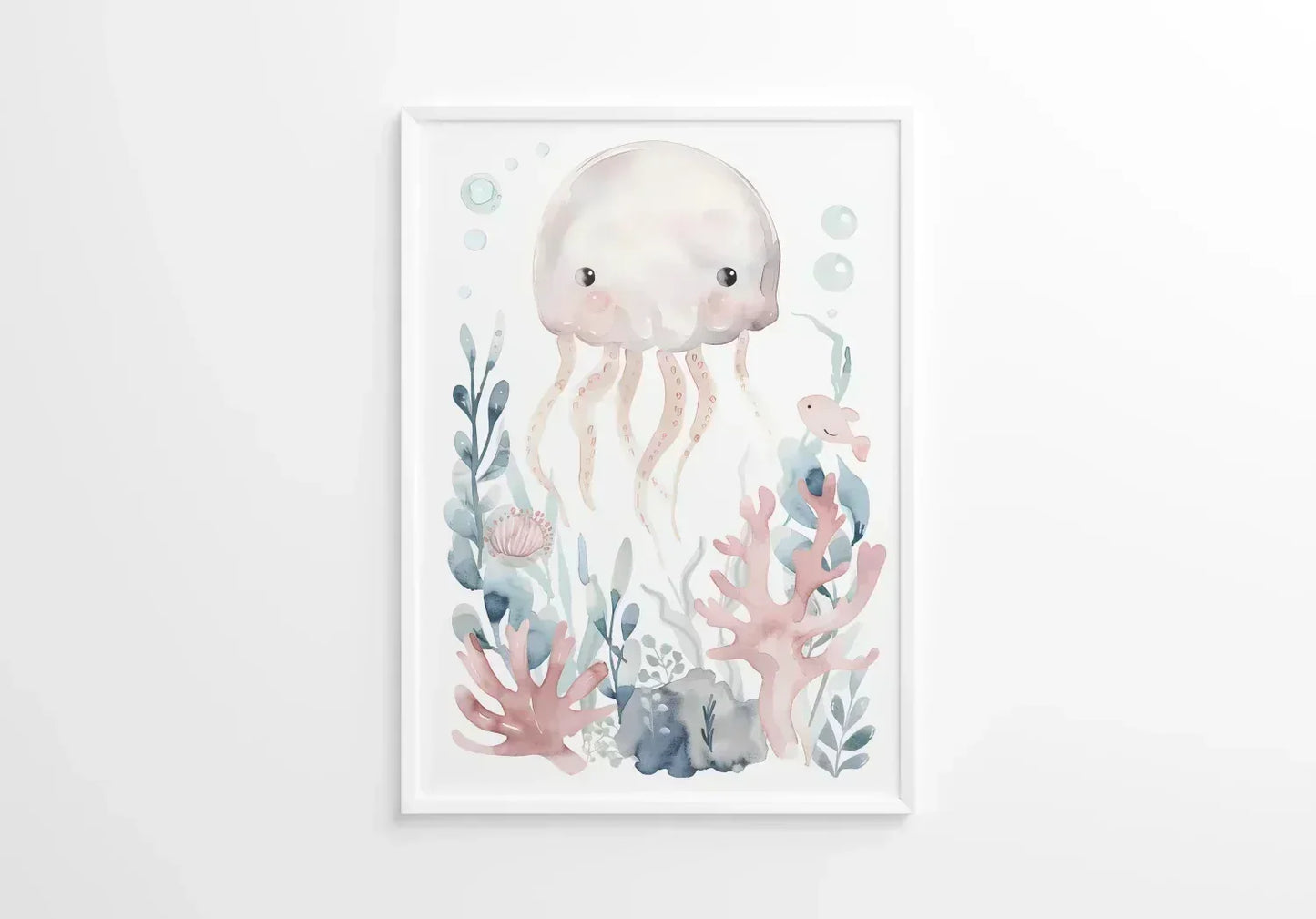 Octopus Nursery Wall Art - Print