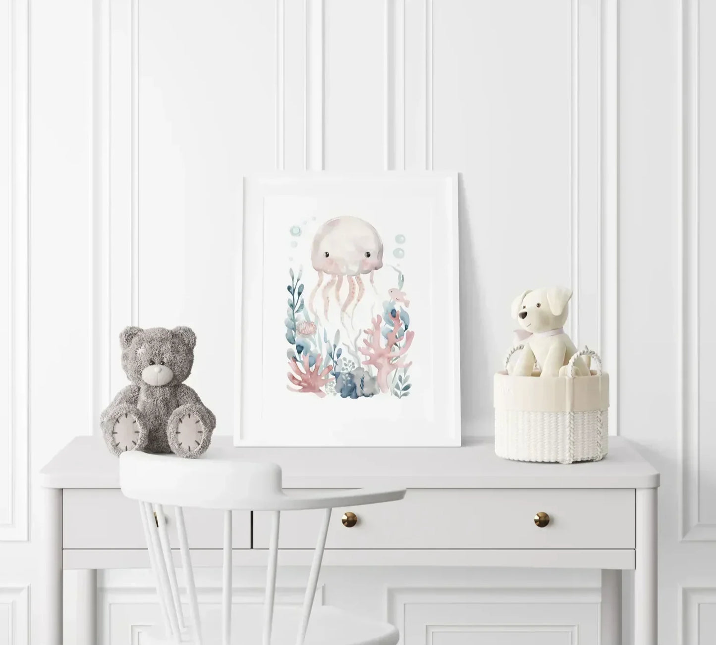 Octopus Nursery Wall Art - Print