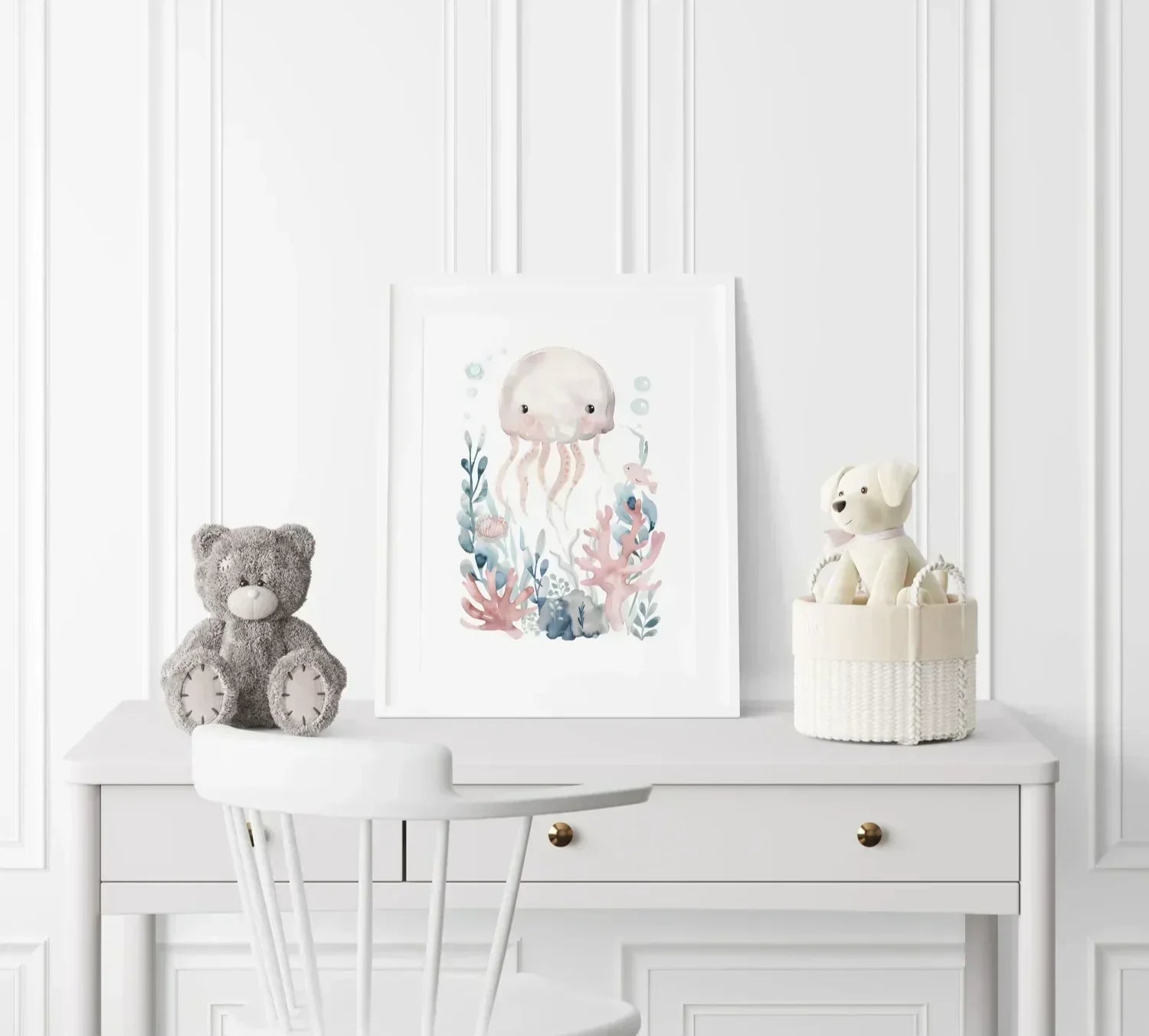 Octopus Nursery Wall Art - Print