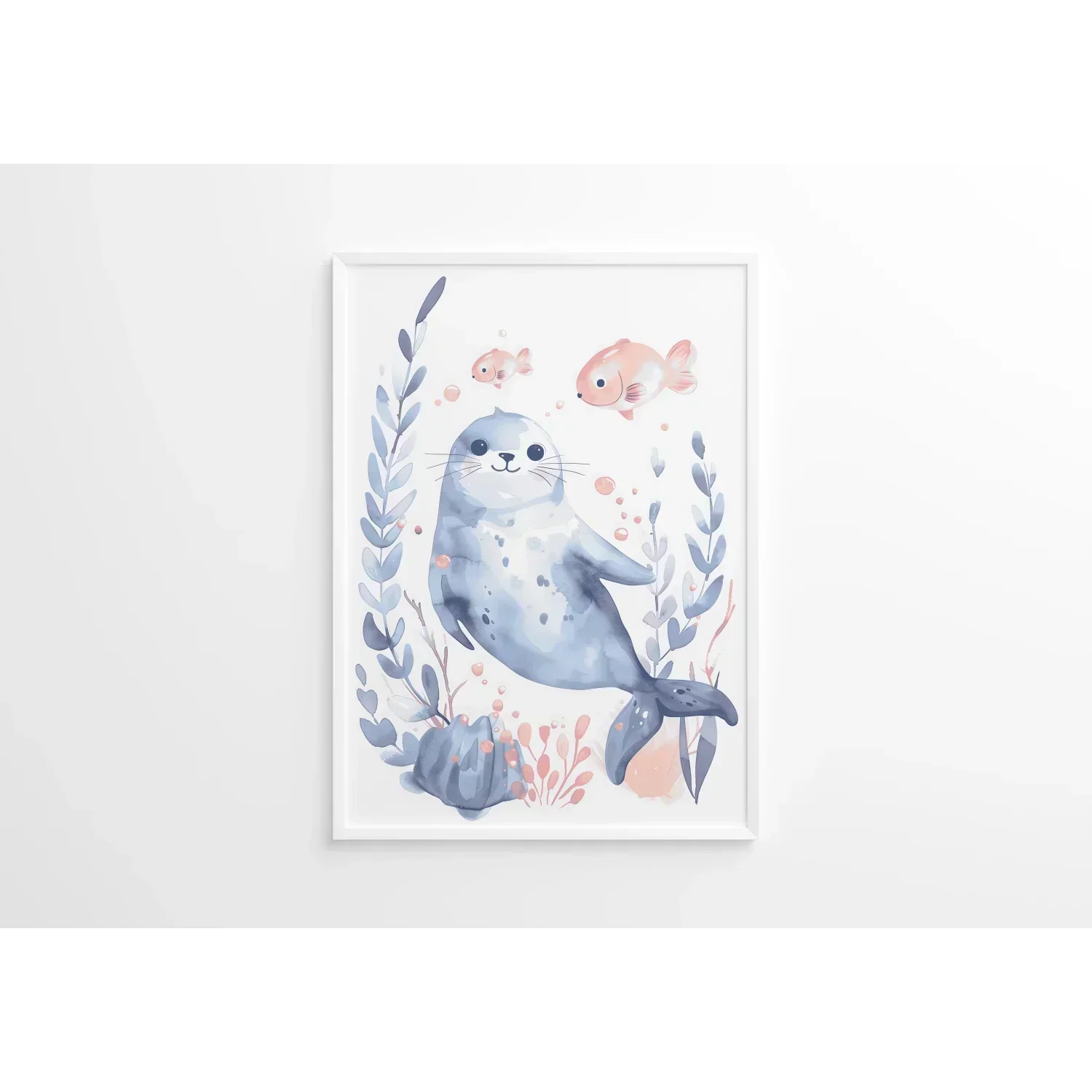 Seal Nursery Wall Art Print - Print