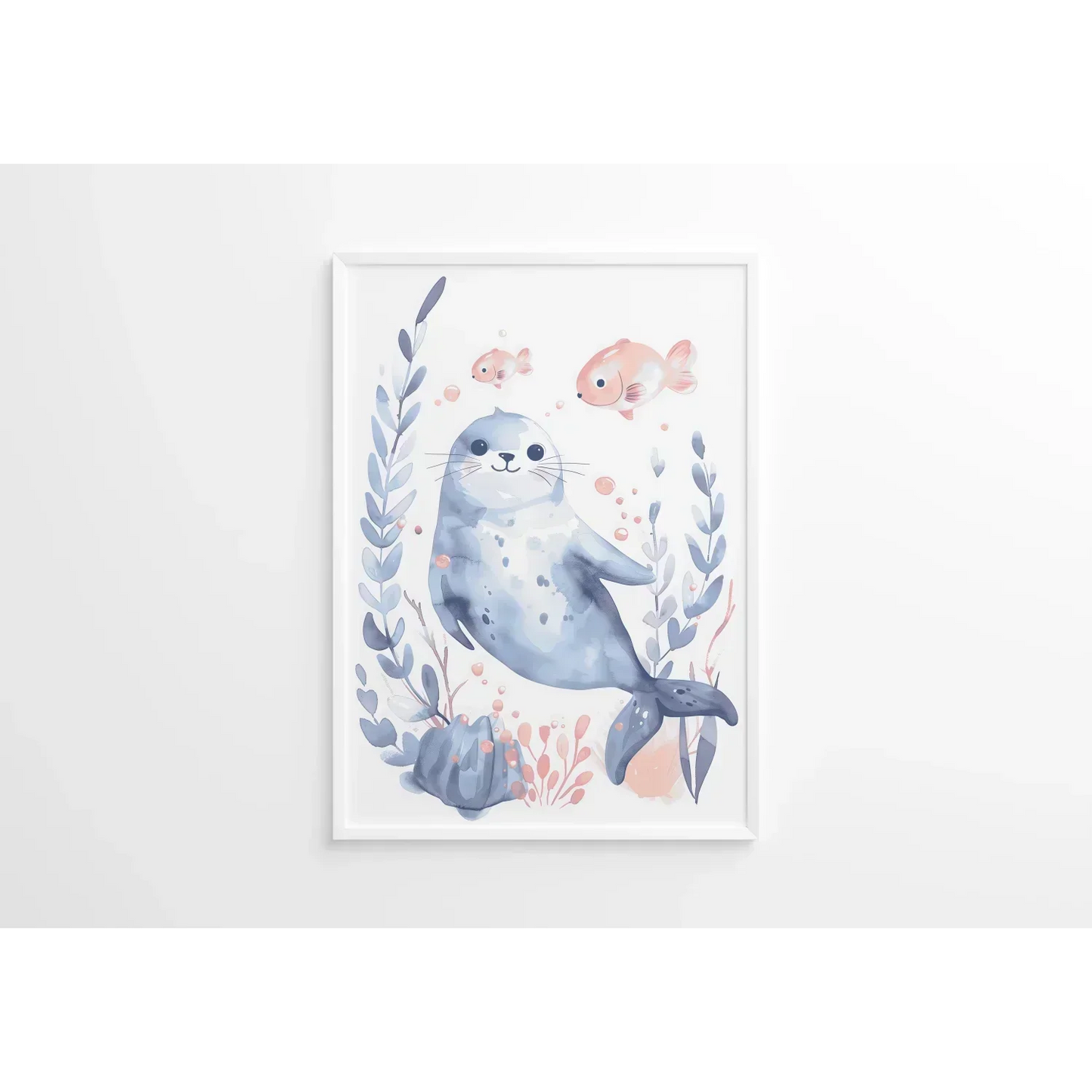 Seal Nursery Wall Art - Print