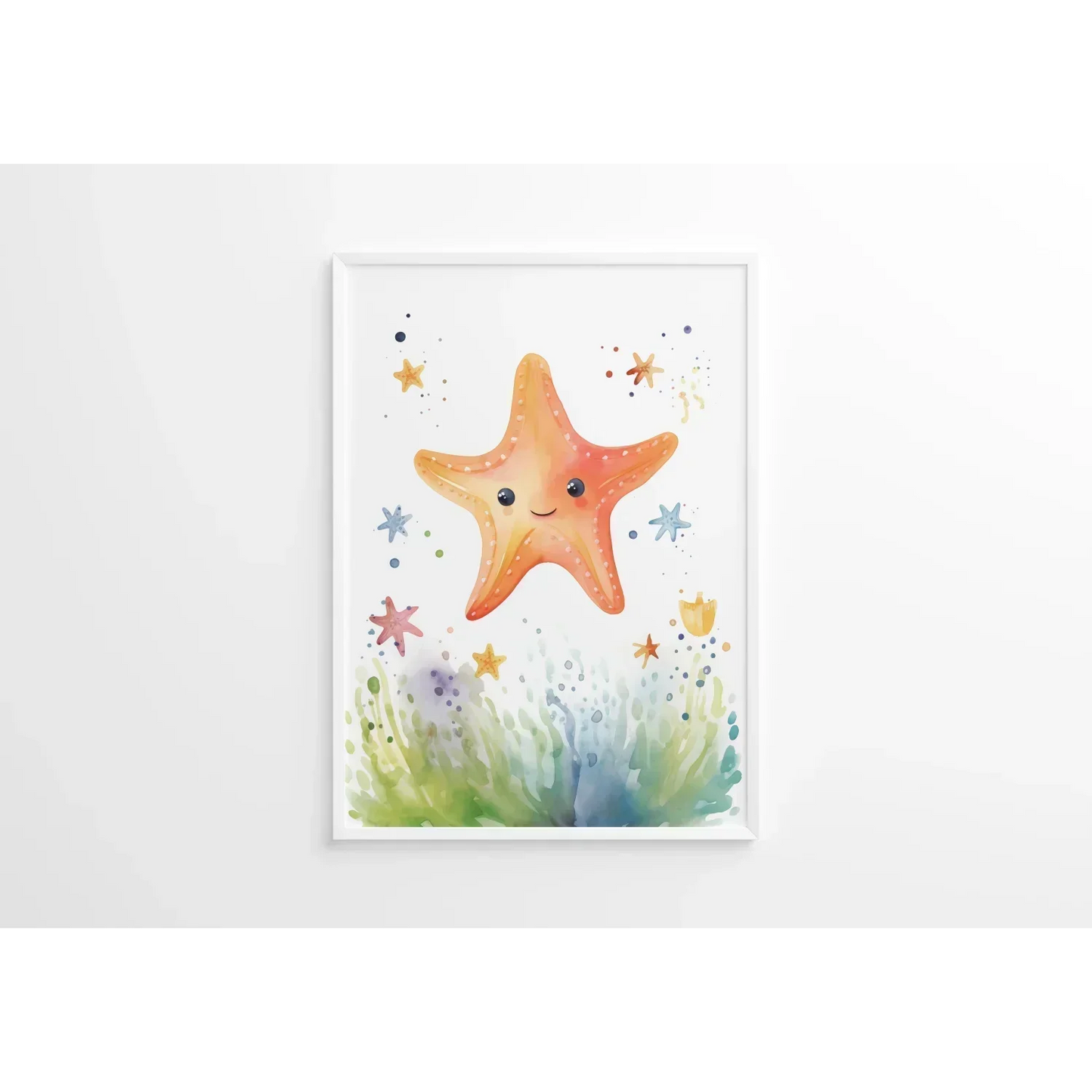 Sunny the Starfish Nursery Wall Art - Print