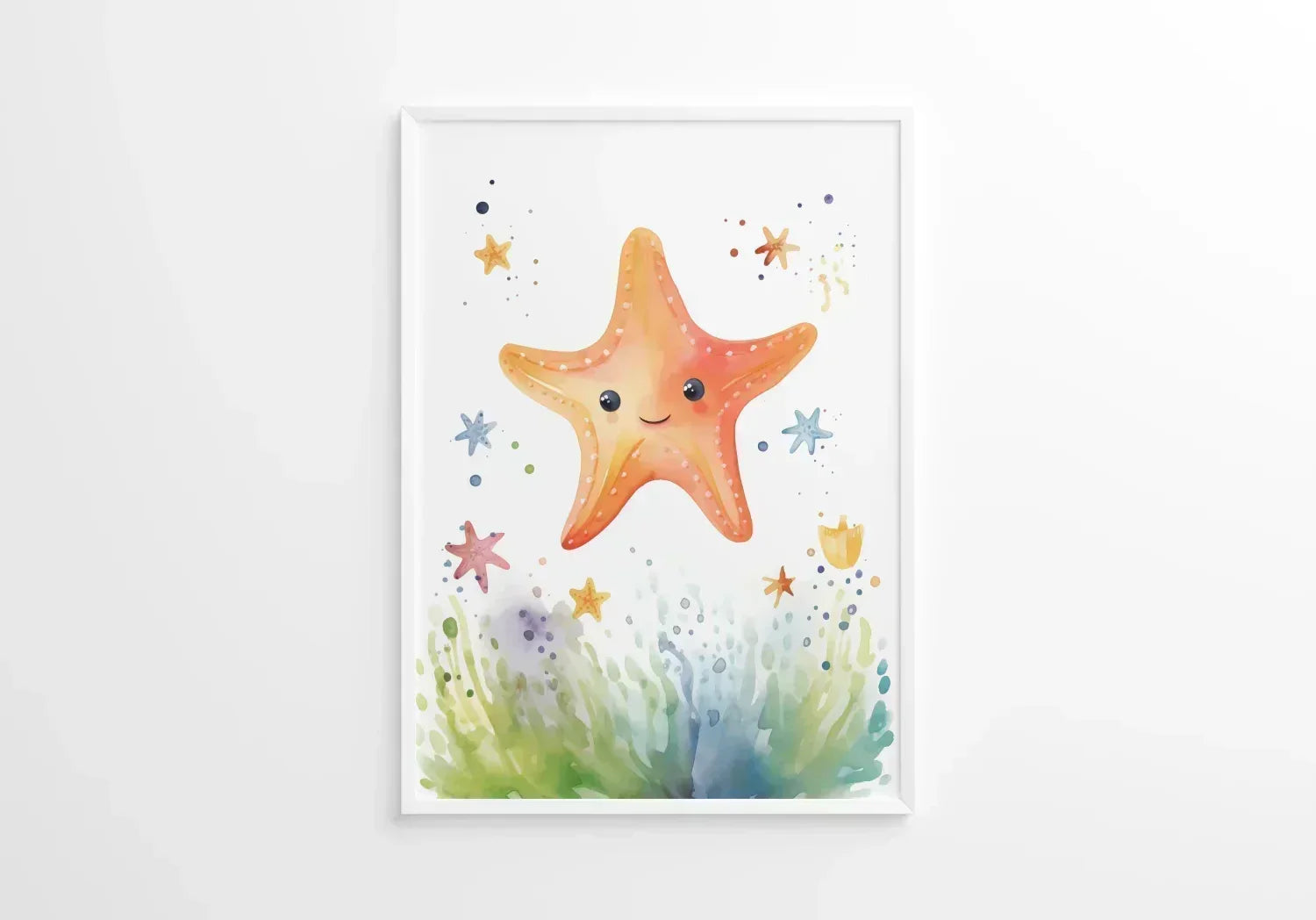 Sunny the Starfish Nursery Wall Art - Print