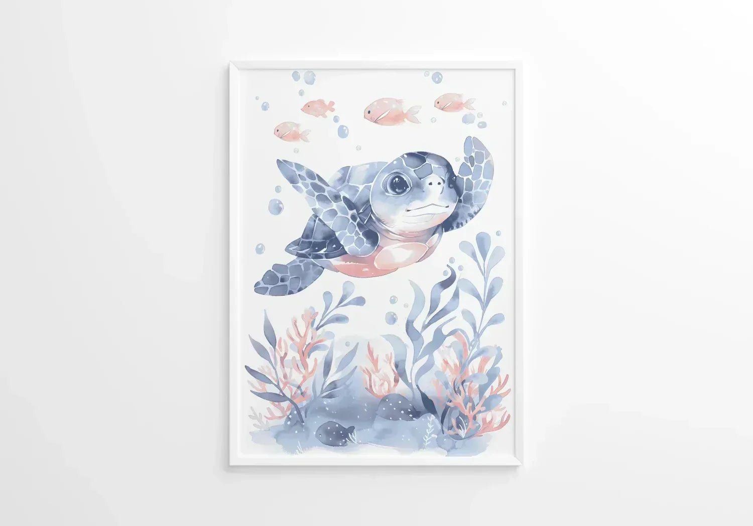Turtle Nursery Wall Art - Print