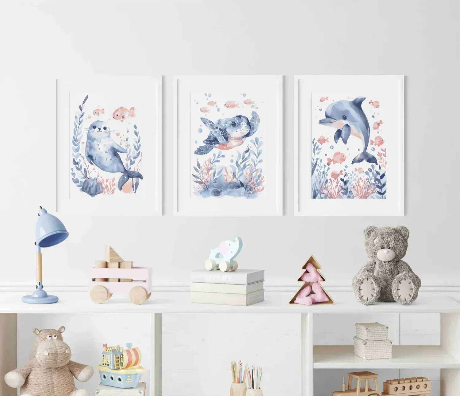 Turtle Nursery Wall Art